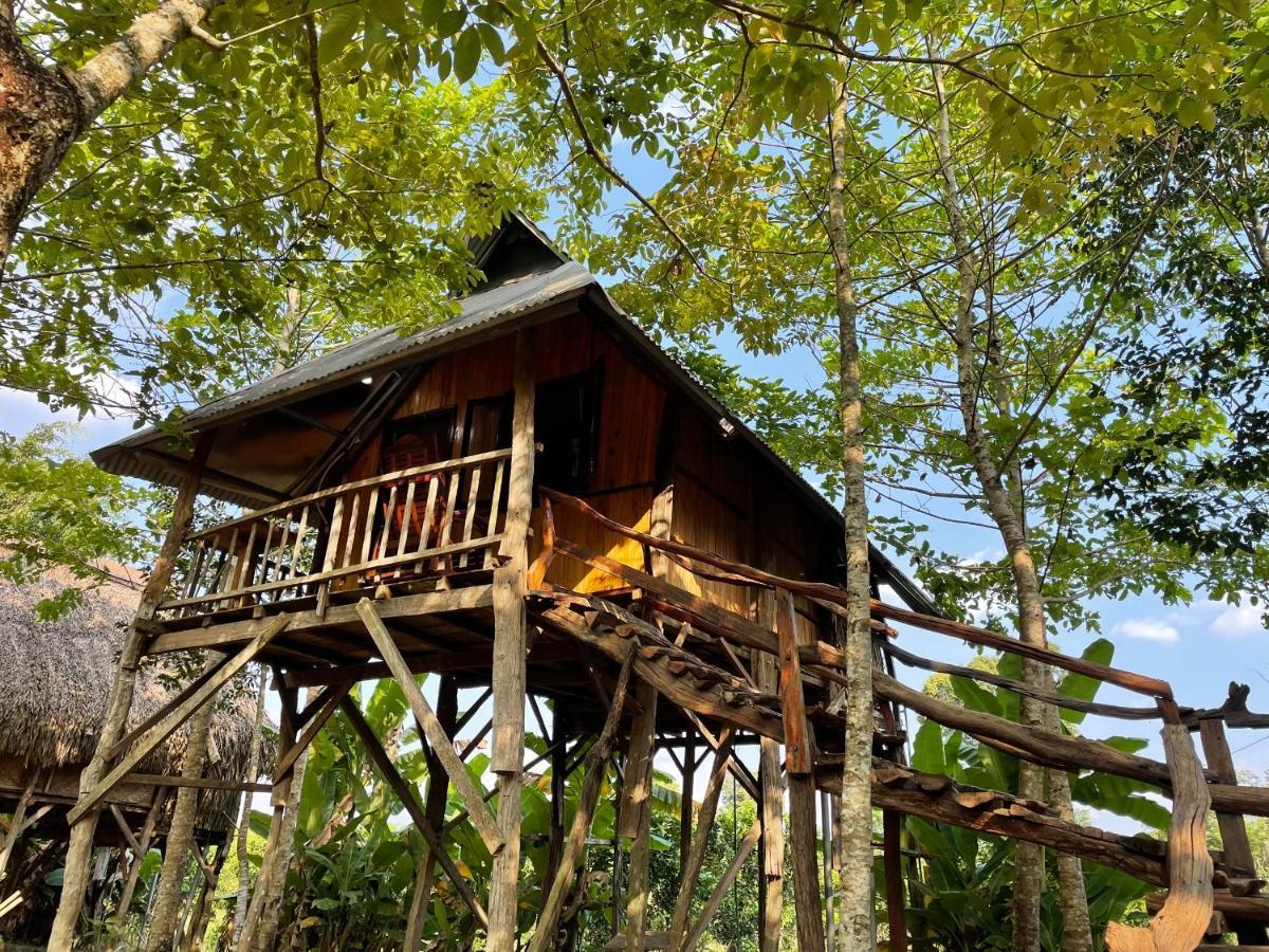 Sunny Field Eco Stilt House Βίλα Cat Tien Εξωτερικό φωτογραφία
