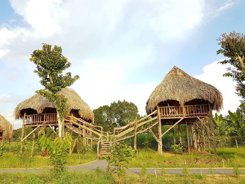 Sunny Field Eco Stilt House Βίλα Cat Tien Εξωτερικό φωτογραφία